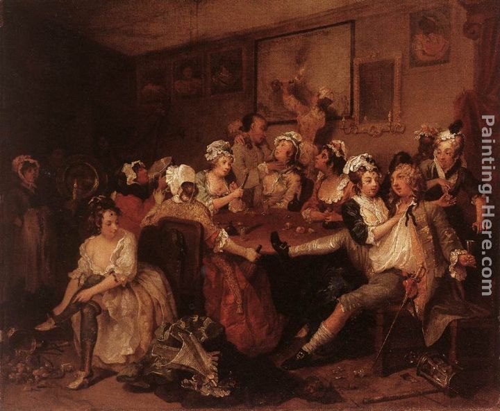William Hogarth The Orgy